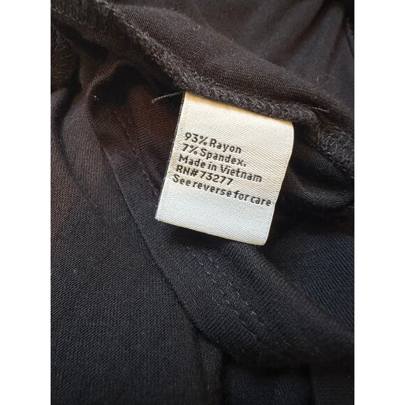 Nine West Black Solid Knit Cardigan Soft Everyday Wear Size Medium - Picture 4 of 5